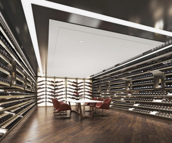 Modern Wine Cellar/Wine Tasting Room-ID:801476004