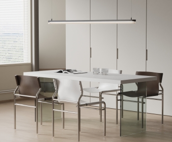 Modern Dining Table And Chairs-ID:997536908