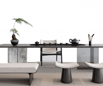 Modern Tea Tables And Chairs-ID:439300068