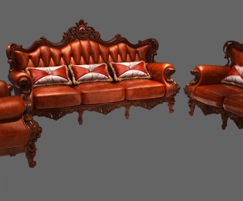 European Style Sofa Combination-ID:132694017