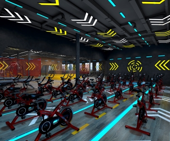 Industrial Style Gym-ID:111980922