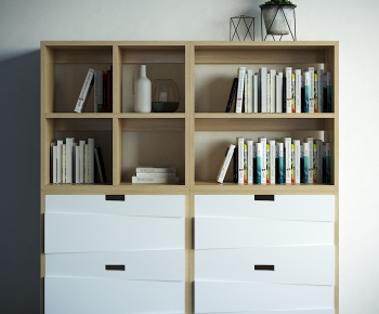 Modern Bookcase-ID:965600012