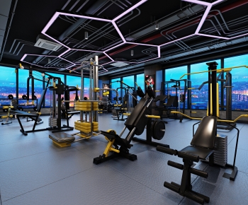 Industrial Style Gym-ID:929754977