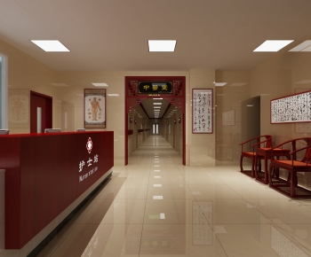 New Chinese Style Nurse Station-ID:447705988