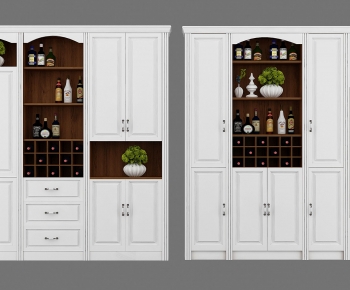 European Style Wine Cabinet-ID:717930897