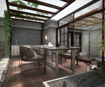 New Chinese Style Terrace-ID:491588121