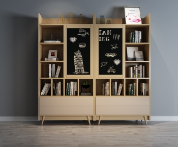 Nordic Style Bookcase-ID:231376892