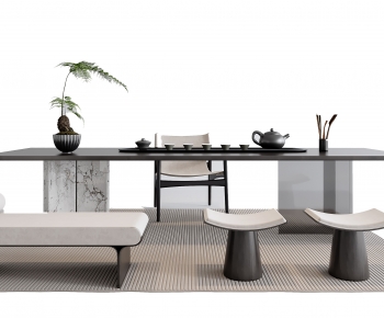 Modern Tea Tables And Chairs-ID:288017032