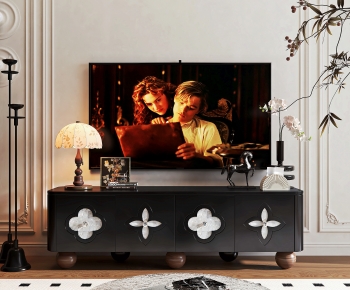 French Style TV Cabinet-ID:373198996