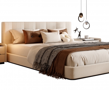 Modern Double Bed-ID:232592113