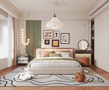 French Style Bedroom-ID:379921916