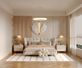 French Style Bedroom-ID:695239073