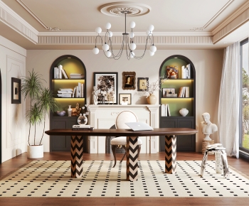 French Style Study Space-ID:974196918