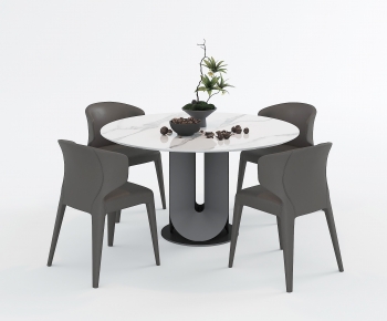 Modern Dining Table And Chairs-ID:319366938