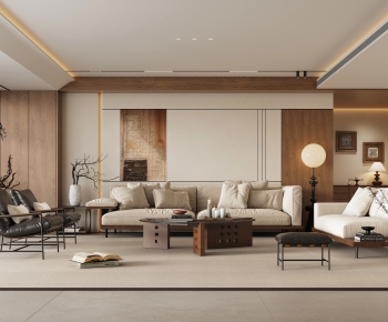 Modern A Living Room-ID:773015984