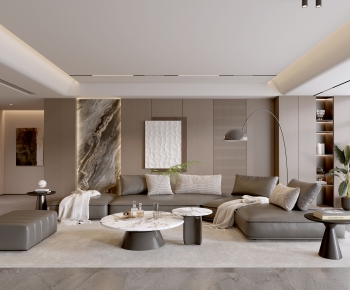 Modern A Living Room-ID:428143986