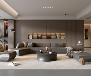 Modern A Living Room-ID:972696079