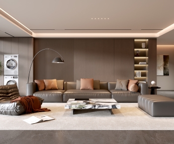 Modern A Living Room-ID:387782104