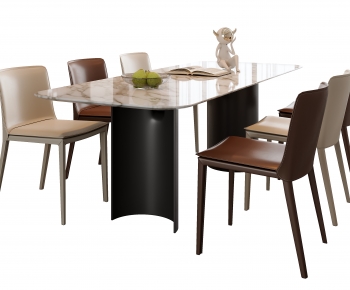 Modern Dining Table And Chairs-ID:219297898