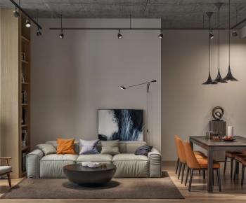 Industrial Style A Living Room-ID:230951073