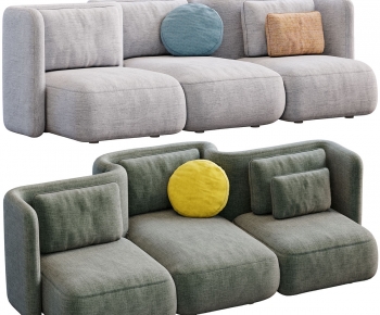 Modern Three-seat Sofa-ID:569174054