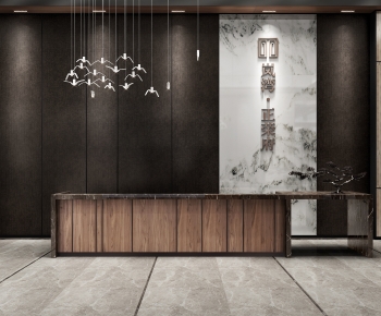 Modern Reception Desk-ID:520556939