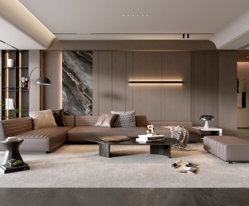 Modern A Living Room-ID:986634975