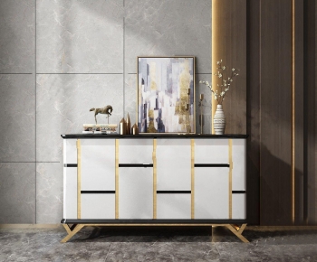 Modern Entrance Cabinet-ID:747540959