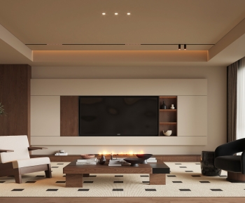 Modern A Living Room-ID:453331954