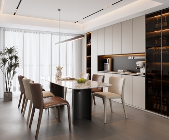 Modern Dining Room-ID:875121124