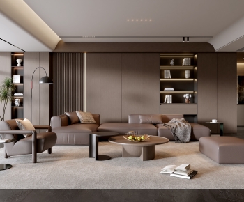 Modern A Living Room-ID:658080692