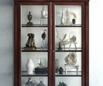 American Style Decorative Cabinet-ID:524585962