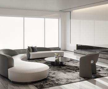 Modern A Living Room-ID:712498905