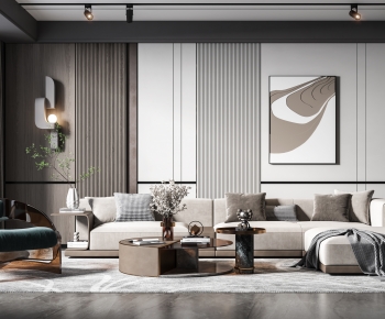 Modern A Living Room-ID:331249243