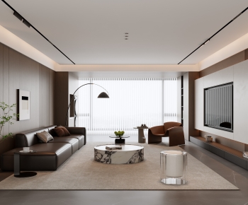 Modern A Living Room-ID:283723126