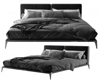 Modern Double Bed-ID:336756947