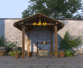 New Chinese Style Garden-ID:394280076