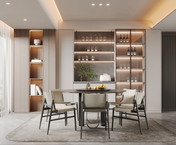 Modern Dining Room-ID:566555027