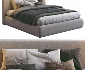 Modern Double Bed-ID:904095891