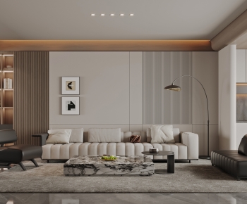 Modern A Living Room-ID:624608991