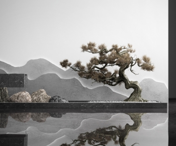 New Chinese Style Rockery Waterscape-ID:332319029