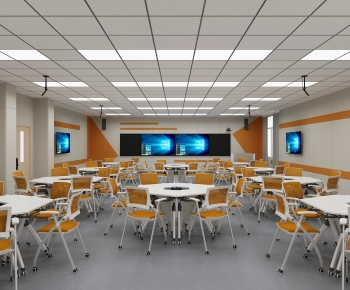 Modern School Classrooms-ID:326643946