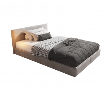 Modern Single Bed-ID:192334896