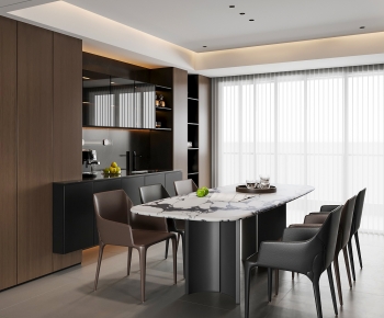 Modern Dining Room-ID:667228942