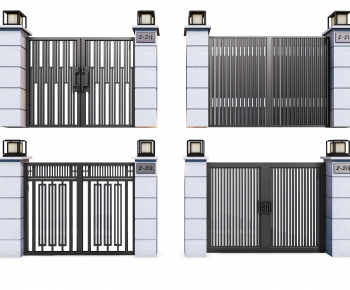 New Chinese Style Gate-ID:651590116