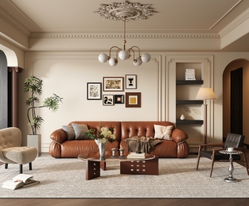 French Style A Living Room-ID:926781895