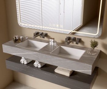 Modern Bathroom Cabinet-ID:555941109