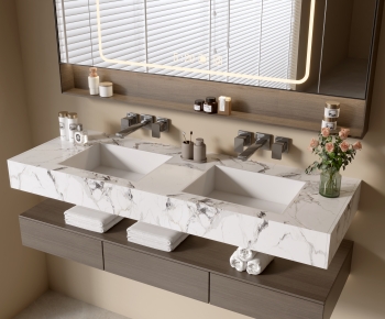 Modern Bathroom Cabinet-ID:929425956