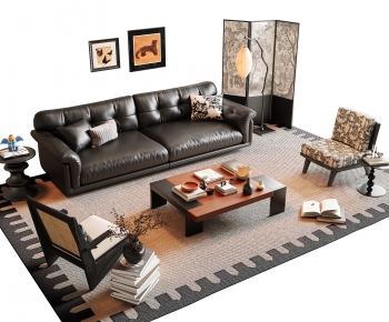 French Style Sofa Combination-ID:336087949