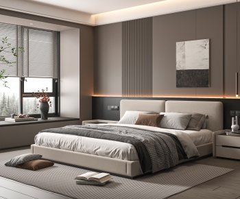 Modern Bedroom-ID:442477941